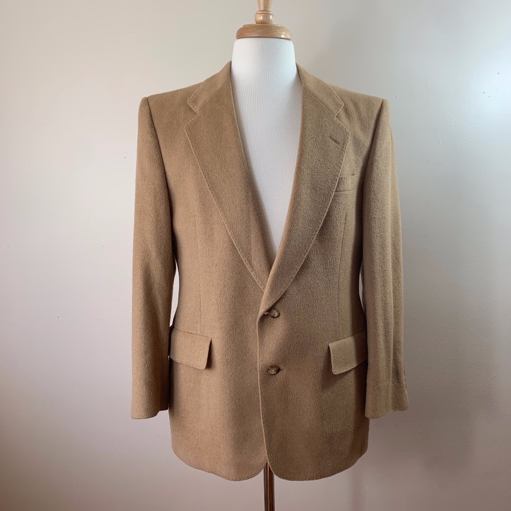 Christian Dior 100% Camel Hair Blazer